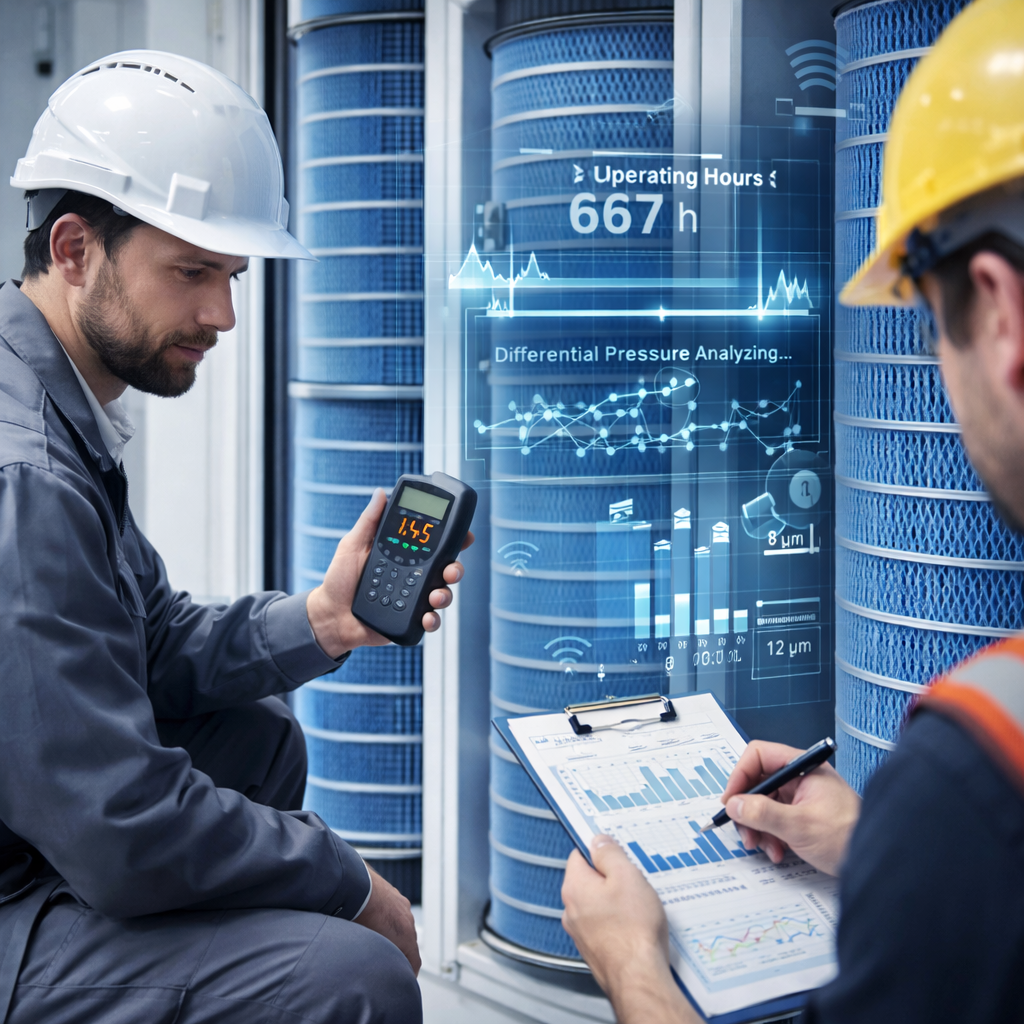 Diagnóstico de filtro antes da troca