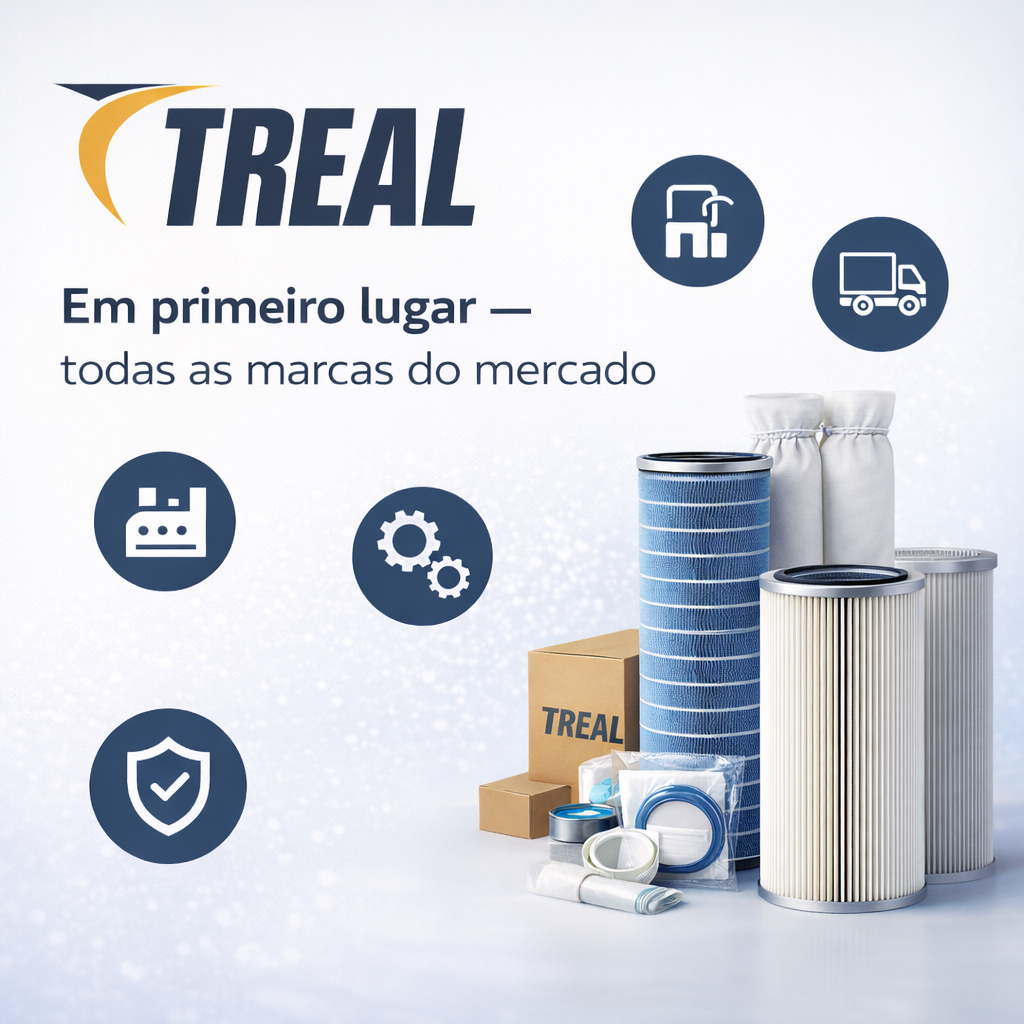 Cartuchos plissados da linha TREAL